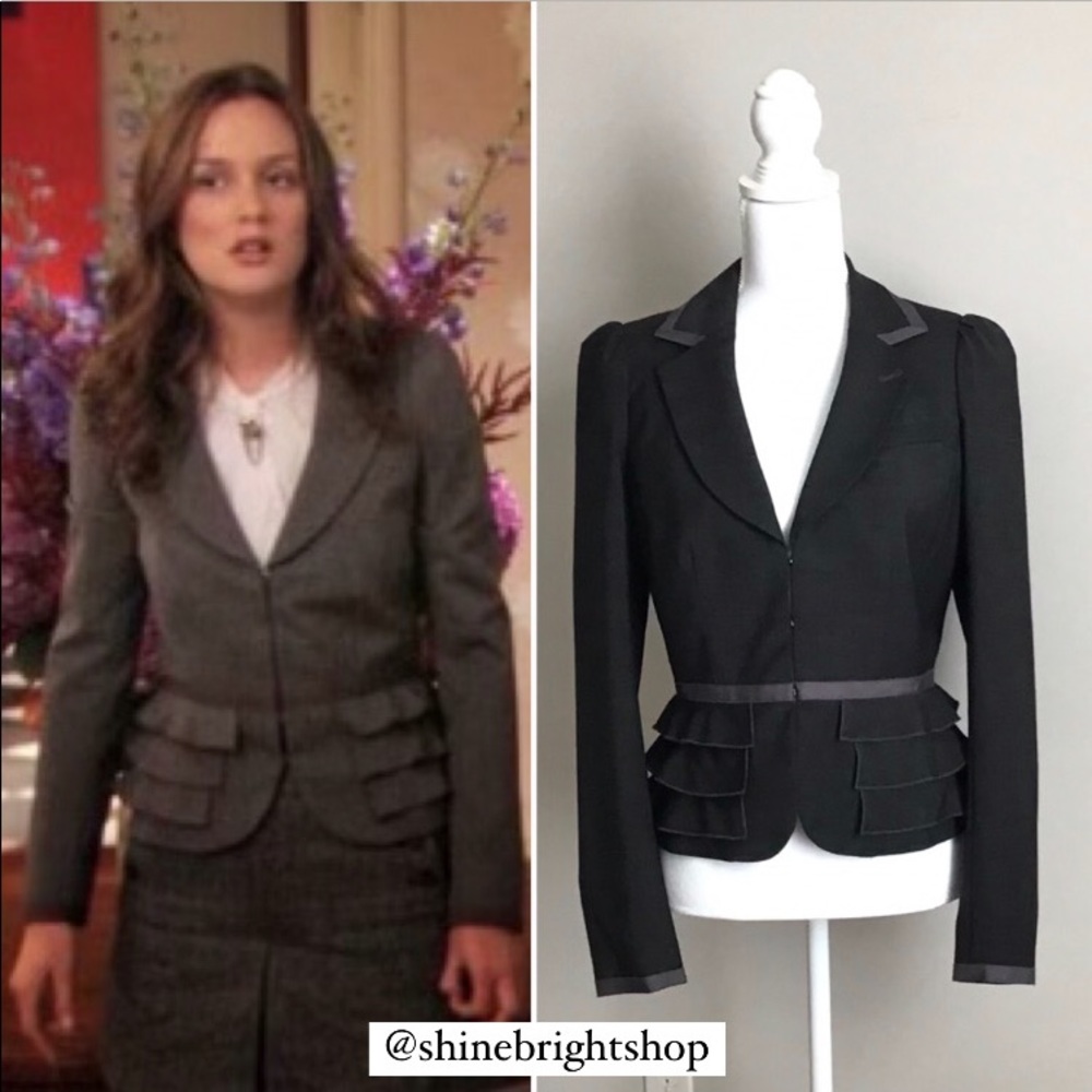 Vintage Blazer Jacket ASO Blair Waldorf in Gossip Girl RARE